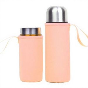 Manchon isolant en néoprène pour bouteille d'eau, housse de protection pour bouteille en verre avec poignée – Vente chaude - Product Image 6