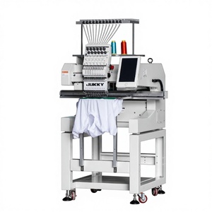 Machine à broder automatique informatisée à tête unique à 12 aiguilles de haute qualité pour usage domestique, nouvelle, formation gratuite, garantie 1 an - Product Image 2