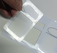 Autocollant de voiture Citroën personnalisé, durable, résistant à l'huile, en PET transparent de 0,05 mm, avec dos en sérigraphie et bande adhésive 3M à pois pour fenêtre