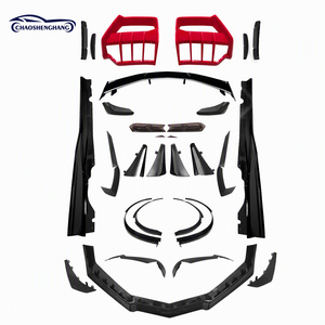 ABS Heckdiffusor für Chevrolet <span class=keywords><strong>Corvette</strong></span> C8 2020 Heckstoßstange Außenstyling-Zierleiste - Product Image 5