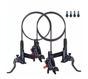 Grupo de Frenos de Disco Hidráulicos <span class=keywords><strong>SHIMANO</strong></span> <span class=keywords><strong>DEORE</strong></span> M6100 M7100 M7120 M8100 M8120, Incluye Palanca de Freno M7100 y Pinza de Freno BR-M7120 - Product Image 1