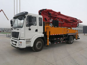 <span class=keywords><strong>Pompe</strong></span> concrète montée par camion hydraulique mobile de mélangeur pour la construction 50M - Product Image 6