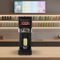 Commercial Automatique Non-Rotatif Haute Vitesse Pop Jus Tasse Bouteilles Peut Sceller Machine Gâteau Café Boisson PET Peut Scellant Machine