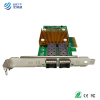 Kartu NIC Gigabit Ethernet 1GbE 2 Port SFP Kartu Jaringan Fiber