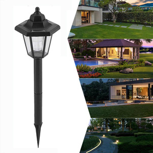 Lámpara Solar para Camino, Jardín y Césped, LED IP65, Cuerpo de Plástico, 6V DC, Impermeable, Iluminación Decorativa para Patio - Product Image 1