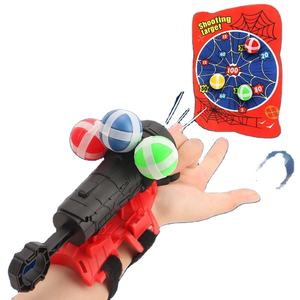 स्पाइडर स्टिक बॉल गन लांचर लक्ष्य हीरो स्पाइडर लॉन्चर सॉफ्ट बुलेट गन बच्चों का खिलौना - Product Image 1