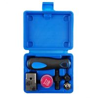 Kit d'outils de sertissage pour conduites de frein automobiles, compatible avec les conduites de frein de 4,75 mm et 3/16 pouces, outil de réparation et d'expansion de tubes de frein