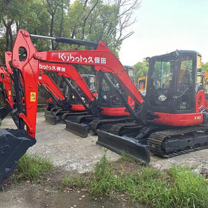 Mini-excavatrice sur chenilles d'occasion de 5 tonnes Kx163 pour Kubota, source japonaise, avec moteur principal et composants PLC - Product Image 3