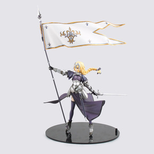 <span class=keywords><strong>Fate</strong></span> <span class=keywords><strong>Night</strong></span> of Destiny SABER Juana de Arco Modelo de juguete de PVC de pie con pancarta y mano esculpida en estilo congelado - Product Image 6