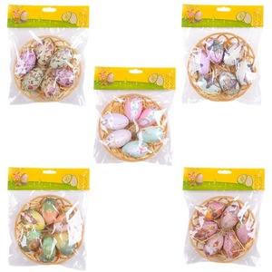 Duoyou <span class=keywords><strong>Día</strong></span> de Pascua Huevos Creativos <span class=keywords><strong>Día</strong></span> de Pascua Huevos colgantes con cesta <span class=keywords><strong>Día</strong></span> de Pascua Decoración Huevos - Product Image 5