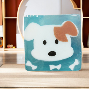 Barra de jabón orgánica hecha a mano para perros, regalo para niños, jabón de leche, venta al por mayor, jabón de proceso en frío Natural, 100g - Product Image 2