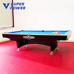 Mesa de billar americana de pizarra de moda y barata para uso en interiores con venta al por mayor - Product Image 6