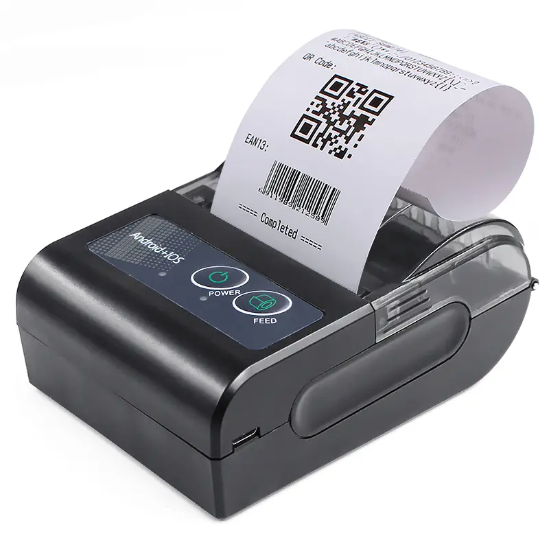 58mm Portable Printer Thermal Driver Download MS-5801 BT Thermal Receipt Printer Handheld Mobile Wireless with Support Bluetooth