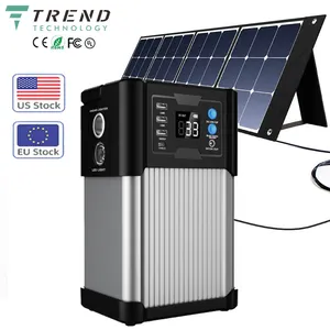 Mini centrale elettrica portatile all'aperto 350W 500W generatore solare USA magazzino/sistemi di energia solare centrale elettrica portatile