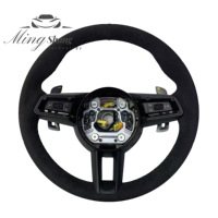 Volant en Alcantara pour Macan Cayenne Panamera Taycan 718 Cayman 991 992 911 911.2 Carrera GT2 GT2RS GT3 GT3RS GT3 RS GT4