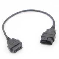 OBD2 Stecker-Buchse 16-Pin Diagnose-Scanner Verlängerungskabel für Kfz-Fehlercode-Erkennung