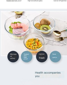 Dishwasher Safe <strong>Microwavable</strong> Adjustable Food Container <strong>Glass</strong> Lunch Box - Product Image 6