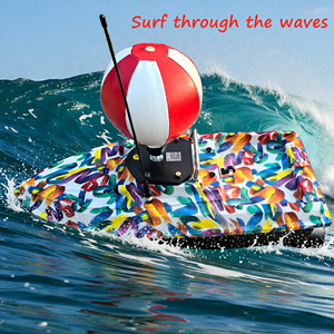 Barco Cebador RC SurfCaster Pro con Motor sin Escobillas de Alta Velocidad para Pesca con GPS, Dos Liberadores de Cuerda y Bola de Auto-Nivelación D16 12V - Product Image 6