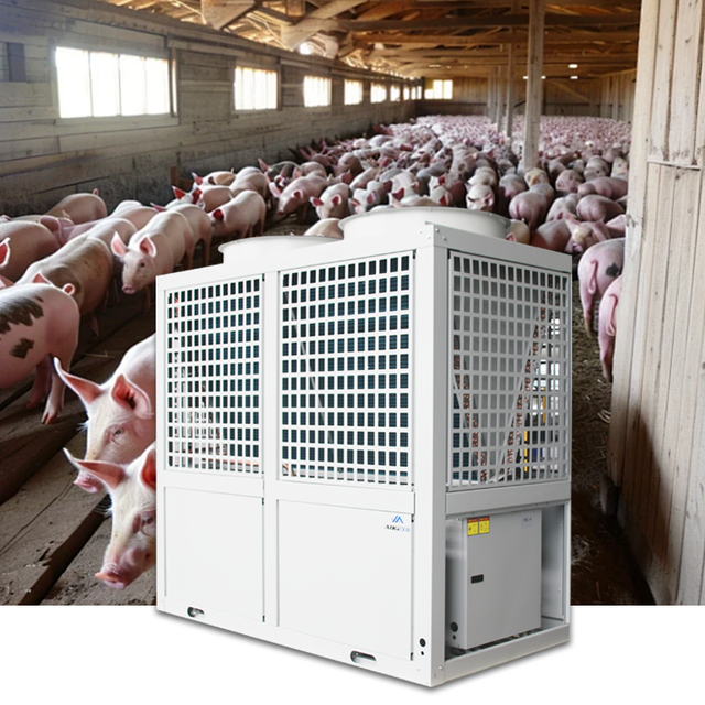 High Temperature Industrial R290 Air to Water Heat Pump 50kw for Process Heating and Manufacturing Hot Water Supply