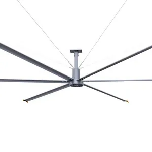 4.3m 14ft Large Ceiling Big Hvls Barn Fans With IE5 AC PMSM Motor