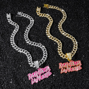 Nouveau Collier Pendentif Lettre Style Hiphop Luxe Léger 2026 Fait Main Design Simple Colliers Homme Bijoux Tendance Vente en Gros - Product Image 1