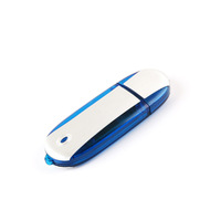 Clés USB 2.0 personnalisées en gros, 1 Go à 128 Go, en plastique, compatibles multi-OS, avec logo imprimé en soie, garantie 1 an, sans cryptage