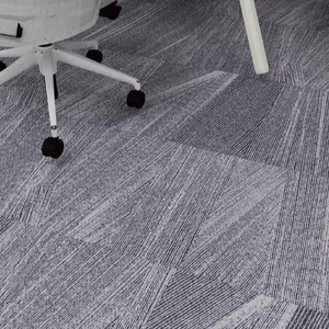 Tùy chỉnh in ấn thương mại gạch thảm, 016 "chiều cao cọc, PVC ủng hộ không trơn trượt, 20" x 20 "berber gạch Thảm 50x50 vuông - Product Image 2