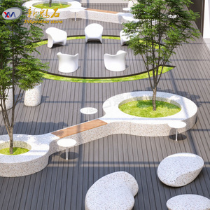 Nuevos Materiales de Construcción de Piedra, Terrazo, Adoquines, Muebles de Jardín para Exteriores, Parques, Plazas y Árboles - Product Image 1