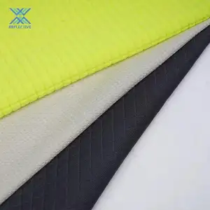 LX Wholesale100% Polyester High Visibility Anti-Static Fluorescent Jersey Yarn Dyed With All Kinds Of Functional Fabric