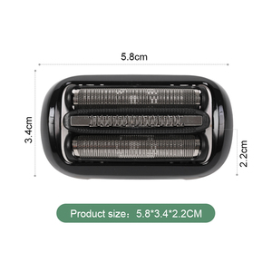 Cabezal <span class=keywords><strong>de</strong></span> Repuesto para Afeitadora Eléctrica Compatible con <span class=keywords><strong>Braun</strong></span> <span class=keywords><strong>Serie</strong></span> <span class=keywords><strong>5</strong></span> y <span class=keywords><strong>Serie</strong></span> 6, Malla 54B, Cuchilla 50-R1000s 50-B1200S 50-B1300s 50-R1320s - Product Image 3