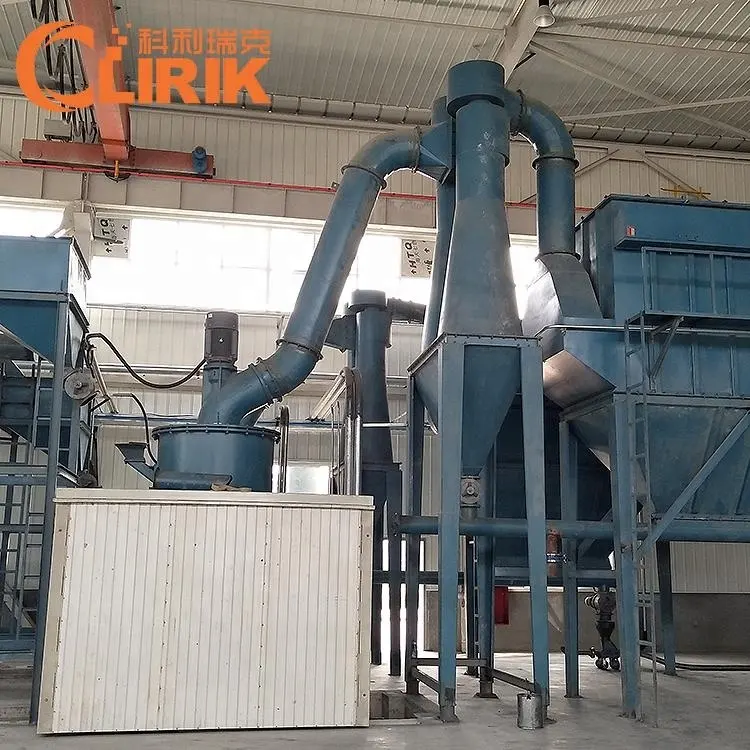Clirik limestone kaolin calcium carbonate HGM 90 Grinding Mill For Grinding Talc Into Powder production line