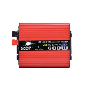 מפעל ישיר מכירות חירום כוח מהפך 600W גבוהה כוח 12V 24V Dc ל-ac 110v 220v שונה גל סינוס כוח מהפך