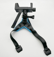 Supports de téléphone portable pour mentonnière de casque, supports de téléphone portable pour casque, pour caméra GoPro