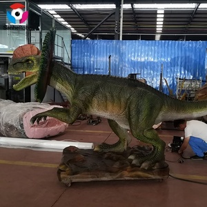 Robot Jurásico <span class=keywords><strong>de</strong></span> tamaño <span class=keywords><strong>real</strong></span> Animatronic Dinosaur Ride Models Outdoor para Dinosaur Ride Park Animatronics para <span class=keywords><strong>la</strong></span> venta - Product Image 1