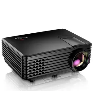 TENKER Mini Projector,170-inch 1080P Supported Video Projector, 50000 Hours LED Compatible with HD/USB/AV/VGA/Phone and Laptop