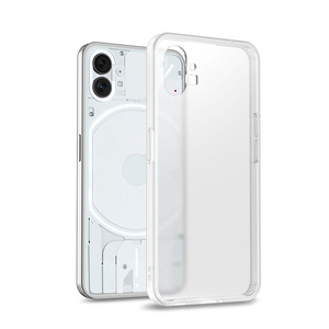 Cho không có gì điện thoại một TPU PC trong suốt Matt điện thoại bìa chống vân tay rõ ràng Trường hợp với lớp phủ cao su cho không có gì điện thoại 1 - Product Image 3