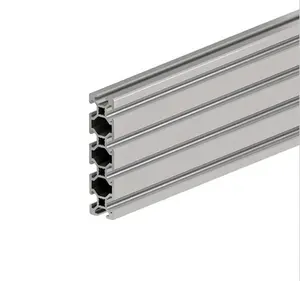 Bingkai ekstrusi profil aluminium 2080 t-slot aluminium ekstrusi 20x80mm dengan ketangguhan tinggi