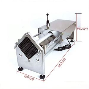 Electric French Fries <b>Vegetable</b> <b>Cutter</b> Fully Automatic with 220V Engine for Onions Fruit Restaurants and Farms - Product Image 2