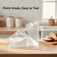 Petits sacs plats transparents en plastique pour bijoux et petits objets, vente directe d'usine