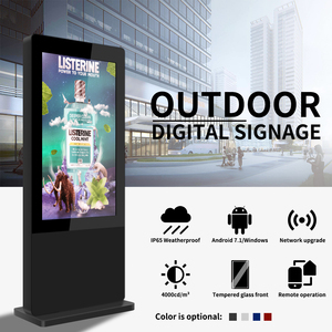 Pantalla LCD de 43 Pulgadas con Sistema Android para Publicidad Exterior, Kiosco, Tótem Digital de Pie - Product Image 2