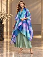 Ensembles de pantalons plissés maxi à col en V pour femmes, élégants, décontractés, pour les fêtes, grandes tailles, vente en gros