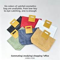 Sac fourre-tout pliable en Tyvek couleur unie, imperméable et ultra-léger, personnalisable, en papier DuPont, pour l'extérieur, vente en gros