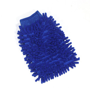 Gant de nettoyage de voiture en chenille polaire double face, doux pour le detailing automobile - Product Image 1