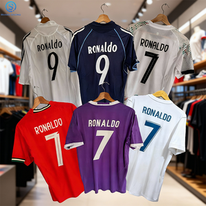 桑巴舞者定制足球球衣印刷名称和数字足球球衣高品质足球邮筒适合足球迷 - Product Image 4