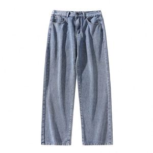 Pantalones Premium Wash Heavy SelvDouble Knee de Pierna Recta Estilo Japonés Salvage Jeans para Hombre - Product Image 1