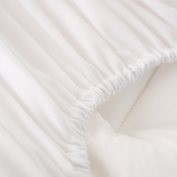 Tissu de coton respirant microfibre rembourré matelassé doux matelas surmatelas lit ajusté protège-matelas