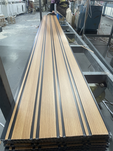 China Nuevo Panel Interior de PVC La <span class=keywords><strong>mejor</strong></span> calidad Laminado Impresión Plana y Groove Plafond Panel de pared de techo de PVC barato - Product Image 4