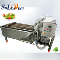 Machine à laver à bulles d'air utilisée pour le nettoyage des légumes et des fruits, machine à laver le poulet, machine à nettoyer les aliments congelés
