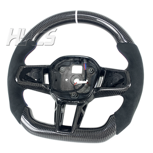 Volante de Fibra de Carbono para <span class=keywords><strong>Interior</strong></span> de Coche, Compatible con <span class=keywords><strong>BMW</strong></span> Serie 5 G20 G28 G22 G29 G80 G30 G31 G32 G38 G11 G12 - Product Image 3