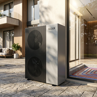 AOKOL Haute Performance Propane R290 A+++ 22KW 75 ° Pompe à chaleur air-eau monobloc C Solar avec WIFI en option pour chauffage, refroidissement et ECS domestique